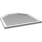 Ekena Millwork Octagonal Top Surface Mount PVC Gable Vent w/ 2"W x 1-1/2"P Brickmould Frame, 32"W x 32"H GVPOT32X3202SF - alternate 2